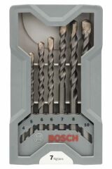 Bosch Cyl-3 Beton Matkap Ucu Seti - 7 Parça - 2607017082