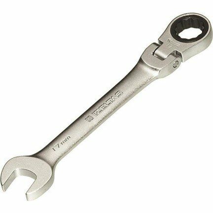 İzeltaş Mafsallı Cırcır Kombine Anahtar 9mm