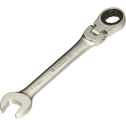 İzeltaş Mafsallı Cırcır Kombine Anahtar 16mm