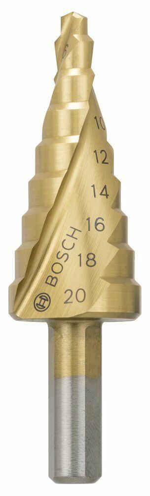 Bosch HSS-TiN 9 Kademeli Matkap Ucu 4-20 mm