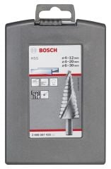 Bosch HSS 3'lü Kademeli Matkap Ucu 4-30mm