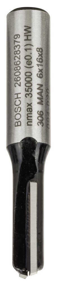 Bosch SDW Çift Oluklu Düz Freze Ucu 8*6*48 mm