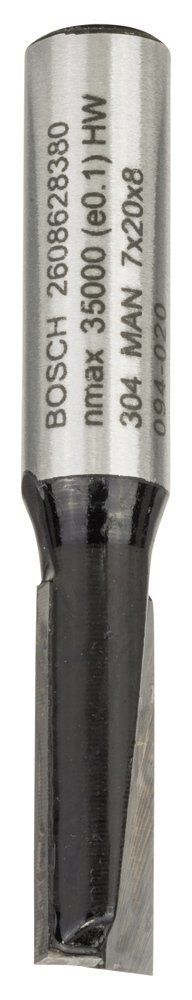 Bosch SDW Çift Oluklu Düz Freze Ucu 8*7*51 mm