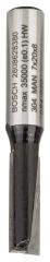 Bosch SDW Çift Oluklu Düz Freze Ucu 8*7*51 mm