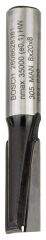 Bosch SDW Çift Oluklu Düz Freze Ucu 8*8*51 mm