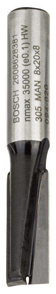 Bosch SDW Çift Oluklu Düz Freze Ucu 8*8*51 mm