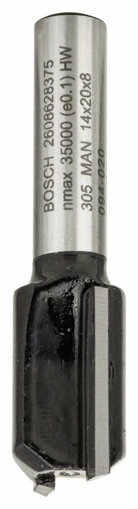 Bosch SDW Çift Oluklu Düz Freze Ucu 8*14*51mm