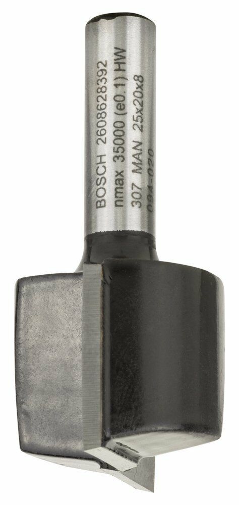 Bosch SDW Çift Oluklu Düz Freze Ucu 8*25*51mm