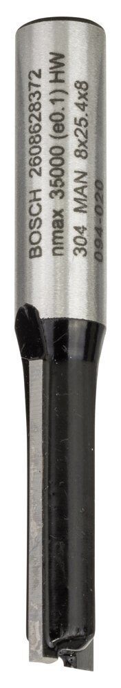 Bosch SDW Çift Oluklu Düz Freze Ucu 8*8*56 mm