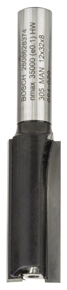 Bosch SDW Çift Oluklu Düz Freze Ucu 8*12*62mm