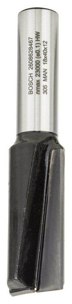 Bosch SDW Çift Oluklu Düz Freze Ucu 12*18*81mm