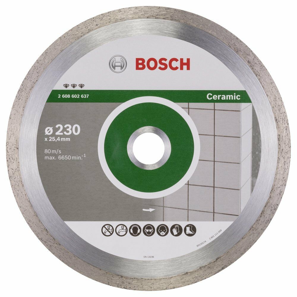 Bosch Elmas Kesme Disk BFCeram 230*25,40mm