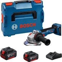 Bosch GWS 18V-11 S Çift Akülü 5 Ah Taşlama Makinesi