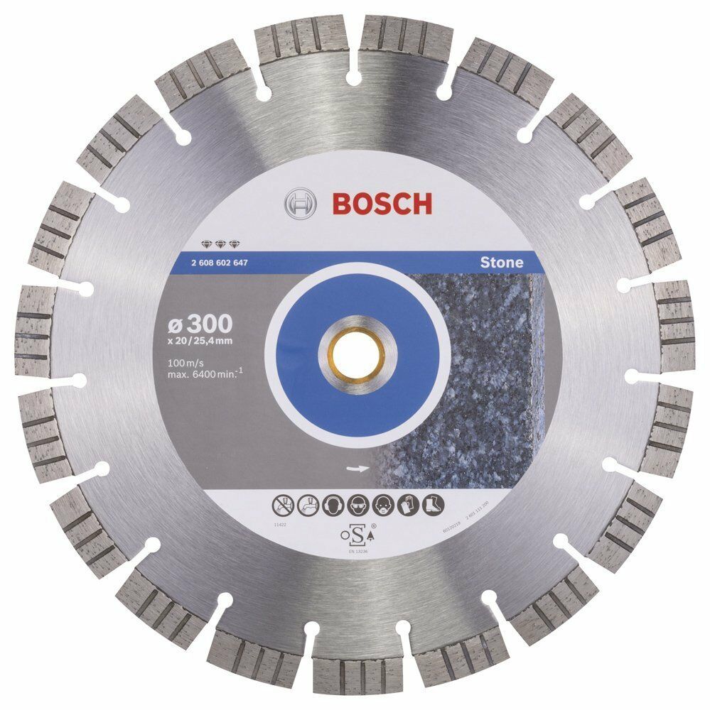 Bosch Elmas Kesme Disk BFStone 300*25,40/®20mm