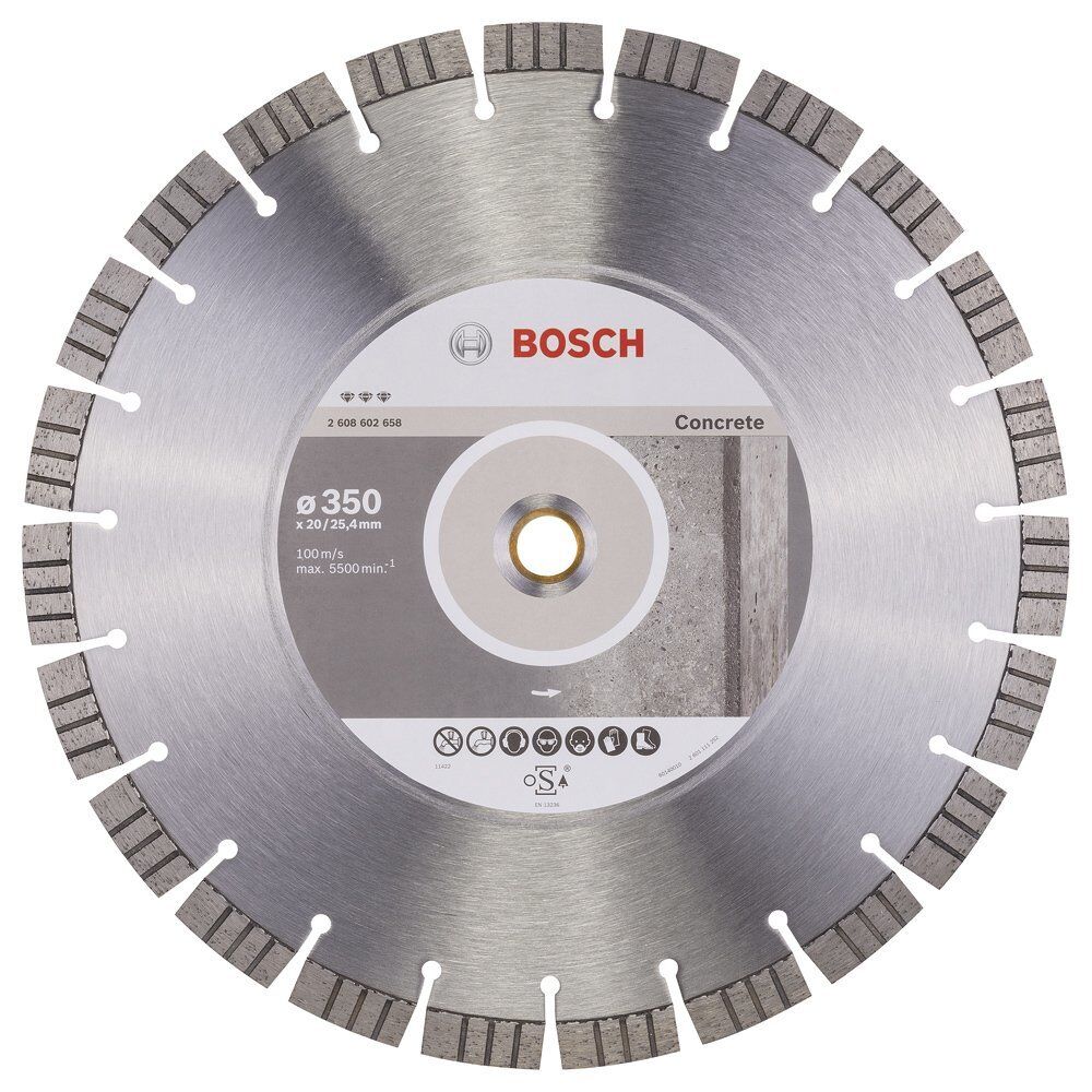 Bosch Elmas Kesme Disk BFConcr 350*25,40/®20mm