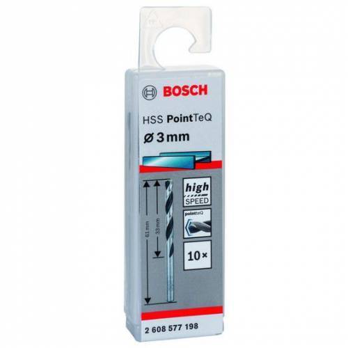 Bosch - HSS-PointeQ Metal Matkap Ucu 3,0 mm 10'lu