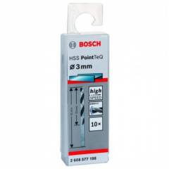 Bosch - HSS-PointeQ Metal Matkap Ucu 3,0 mm 10'lu