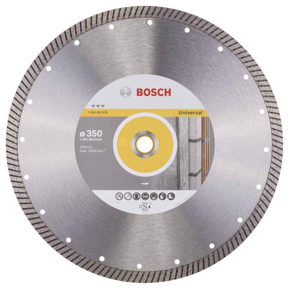 Bosch Elmas Kesme Disk BFUnivT 350*25,40/®20mm