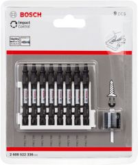 Bosch - Impact Control Serisi Çift Taraflı Vidalama Ucu 8'liPH2/T20 *65mm + Mıknatıslı Tutucu