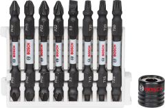 Bosch ImpactC Vidalama Çift Uç 65mm Set+M 9'lu