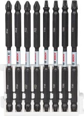 Bosch ImpactC Vidalama Çift Uç 110mm Set 8'li