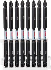 Bosch ImpactC Vidalama Çift Uç PH2-PZ2*110 8li