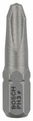 Bosch ExtraHard Vidalama Ucu PH3*25 mm 3'lü