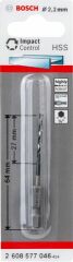 Bosch - Altıgen Şaftlı - Impact Control - HSS Metal Matkap Ucu 2,2*64mm