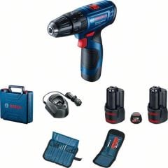 Bosch GSB 120-LI + 23 parça vidalama seti