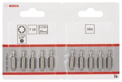 Bosch ExtraHard Vidalama Ucu T15*25 mm 10'lu