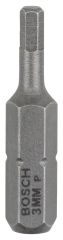 Bosch ExtraHard Vidalama Ucu HEX3*25 mm 3'lü