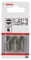 Bosch ExtraHard Vidalama Ucu S1,6x8,0*25mm 3lü