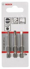 Bosch ExtraHard Vidalama Ucu S0,6x4,5*49mm 3lü