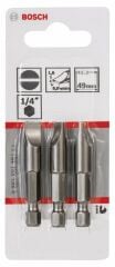 Bosch ExtraHard Vidalama Ucu S1,6x8,0*49mm 3lü