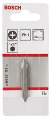 Bosch Çiftli Vidalama Ucu PH1-PH1*45 mm 1'li