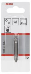 Bosch Çiftli Vidalama Ucu PH2-PZ2*45 mm 1'li