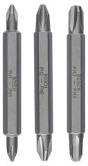 Bosch Çiftli Vidalama Ucu PH11/22/33*60mm 3'lü
