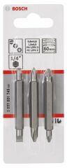 Bosch Çiftli Vidalama Ucu PH12/PZ12/S-S*60 3lü
