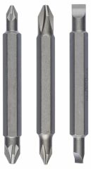Bosch Çiftli Vidalama Ucu PH12/PZ12/S-S*60 3lü