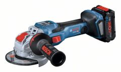 GWX 18V-15 SC Akülü Taşlama (2x8Ah ProCore Akü + GAL 18V-160 Hızlı Şarj Cihazı)