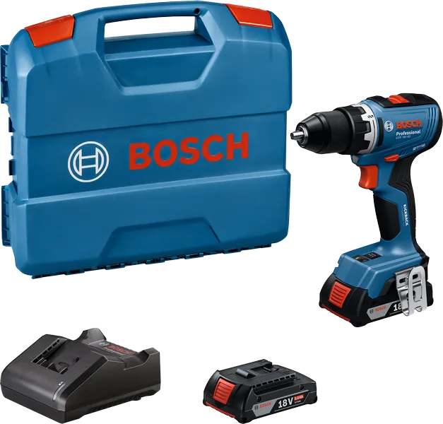 Bosch GSR 18V-65 Çift Akülü 5 Ah Vidalama Makinesi