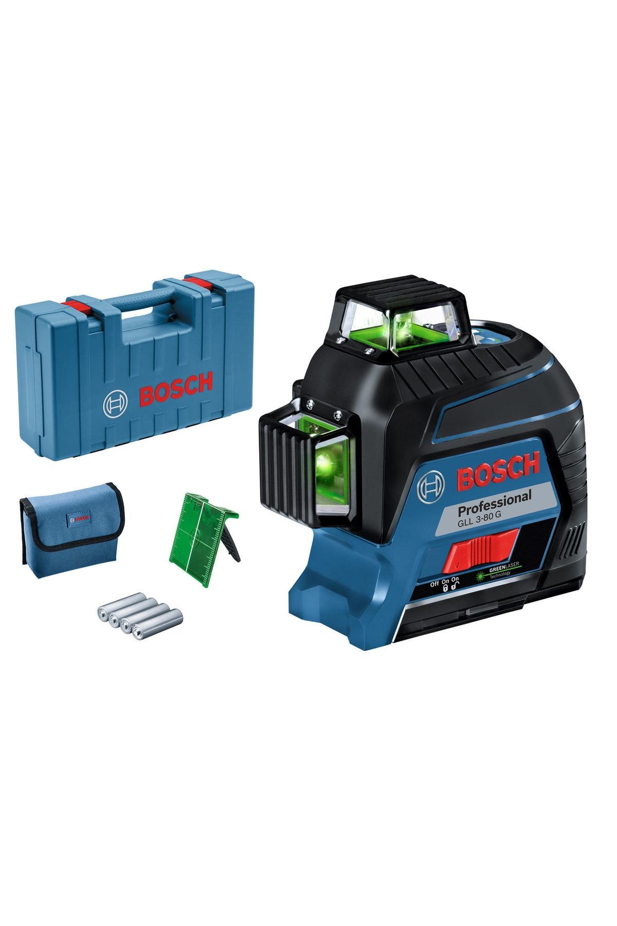 Bosch Professional Gll 3-80 G Çizgi Lazeri - 0601063y00