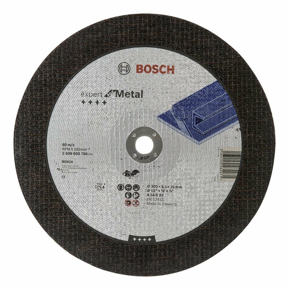 Bosch EXMetal Kesme Taşı 300*20,00*3,5 mm Düz