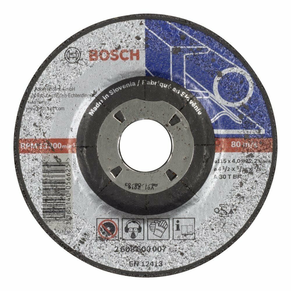 Bosch EXMetal Taşlama Taşı 115*4,0 mm