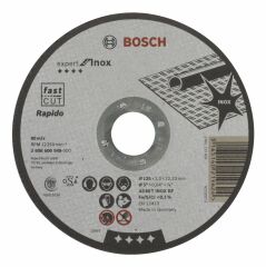 Bosch EXInox Kesme Taşı 125*1,0 mm Düz