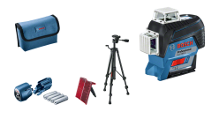 Bosch GLL 3-80 C Professional Çizgi Lazeri+ BT 150 Tripod
