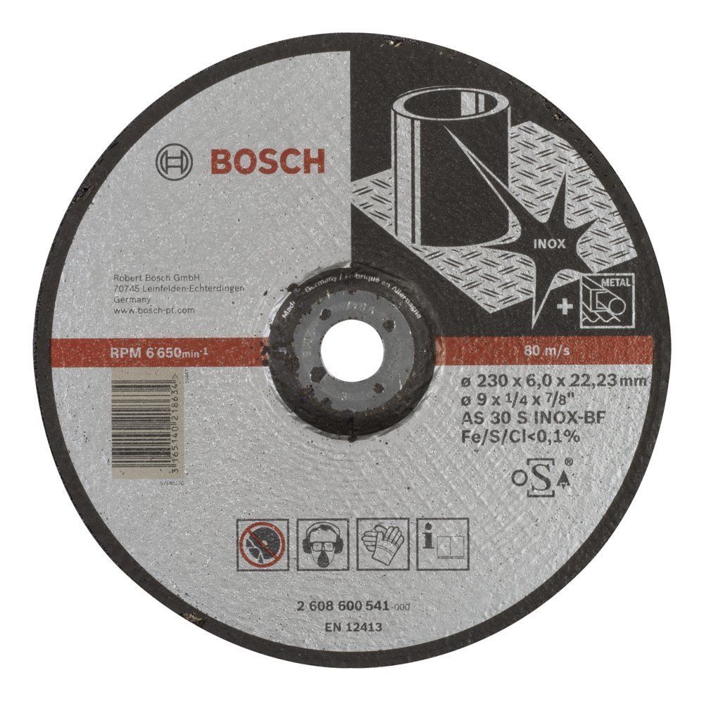 Bosch EXInox Taşlama Taşı 230*6,0 mm