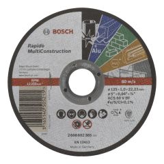 Bosch MultCons. Rap.Kesme Taşı 125*1,0 mm