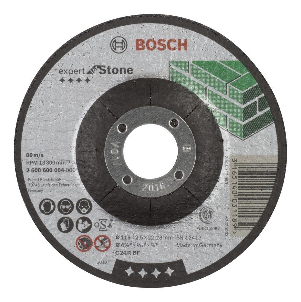 Bosch EXStone Kesme Taşı 115*2,5 mm Bombeli