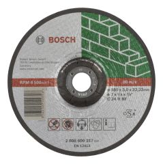 Bosch EXStone Kesme Taşı 180*3,0 mm Bombeli